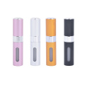 Cosmetic Customized Perfume Electroplating Aluminium Glass Atomizer Gold Glass Pump Spray Bottles